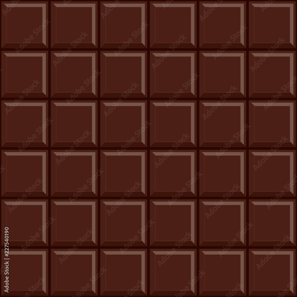 Seamless chocolate bar pattern background. Seamless chocolate bar pattern background.