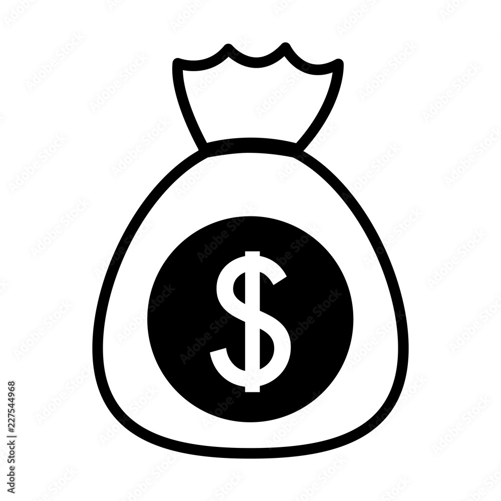 money bag currency money isolated image money bag currency money isolated image