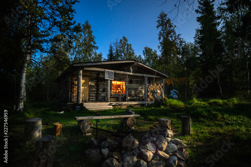 fishing cabin