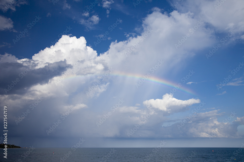 Regenbogen über Horizont Thailand Koh Samui Regenbogen über Horizont Thailand Koh Samui