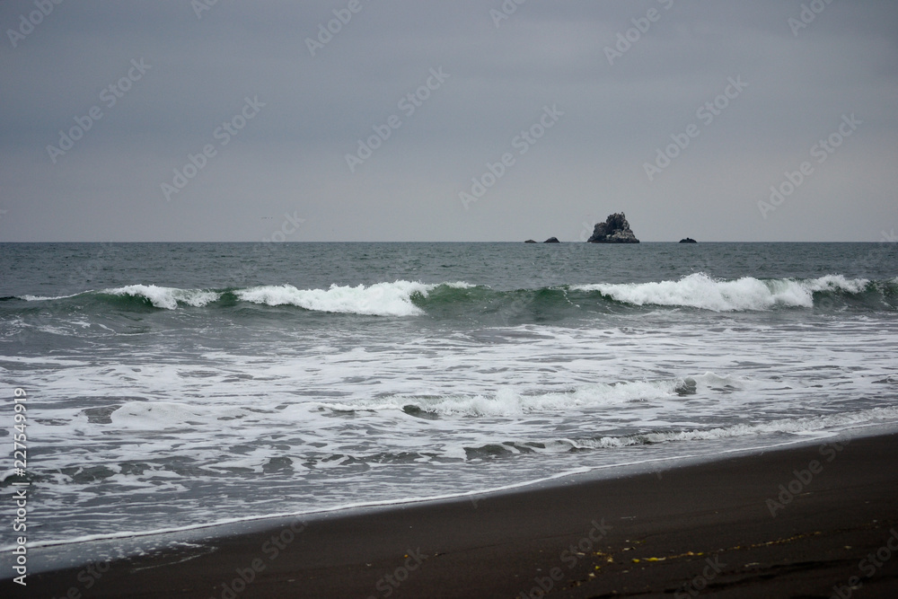 Pacific ocean view in Kamchatka Pacific ocean view in Kamchatka