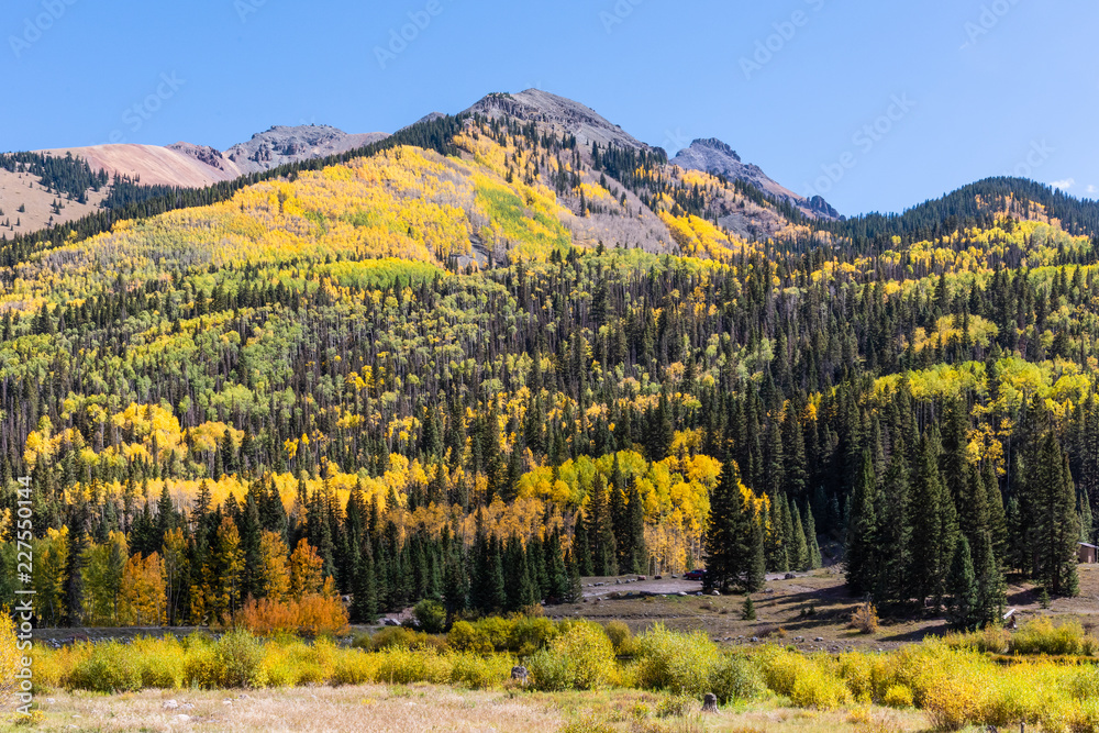 The San Juan Mountains of Colorado in Autumn