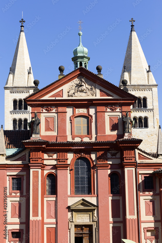 St. George's Basilica on Prague Castle, Czech Republic