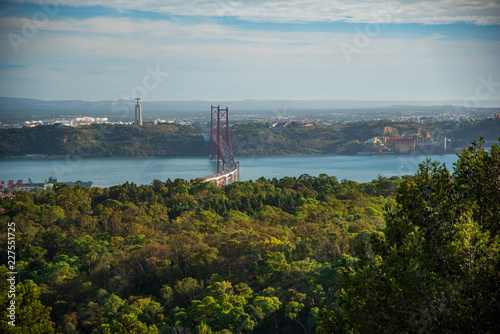View of Lisbon from Monsanto Viewpoint photo