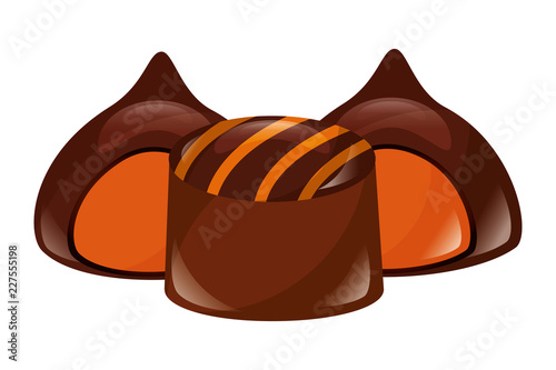 sweet candies stuffed chocolate chips