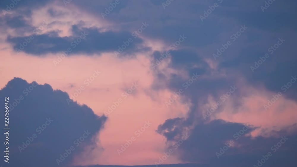 Colourful twilight sky with clouds at sunrise. Colourful twilight sky with clouds at sunrise.
