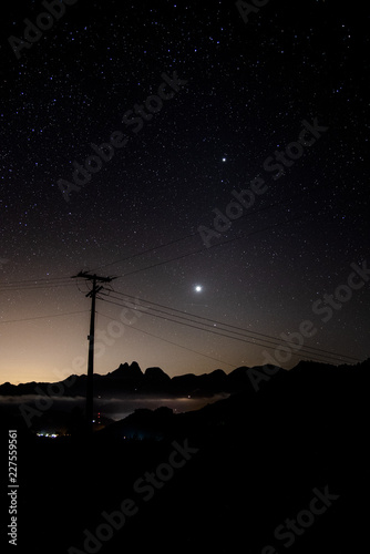 Mountain & Stars & Planets