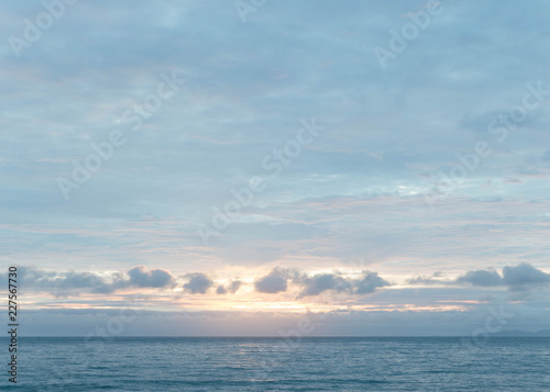 Wallpaper Mural Landscape shot of sunrise at ocean coast in Hualian, Taiwan Torontodigital.ca