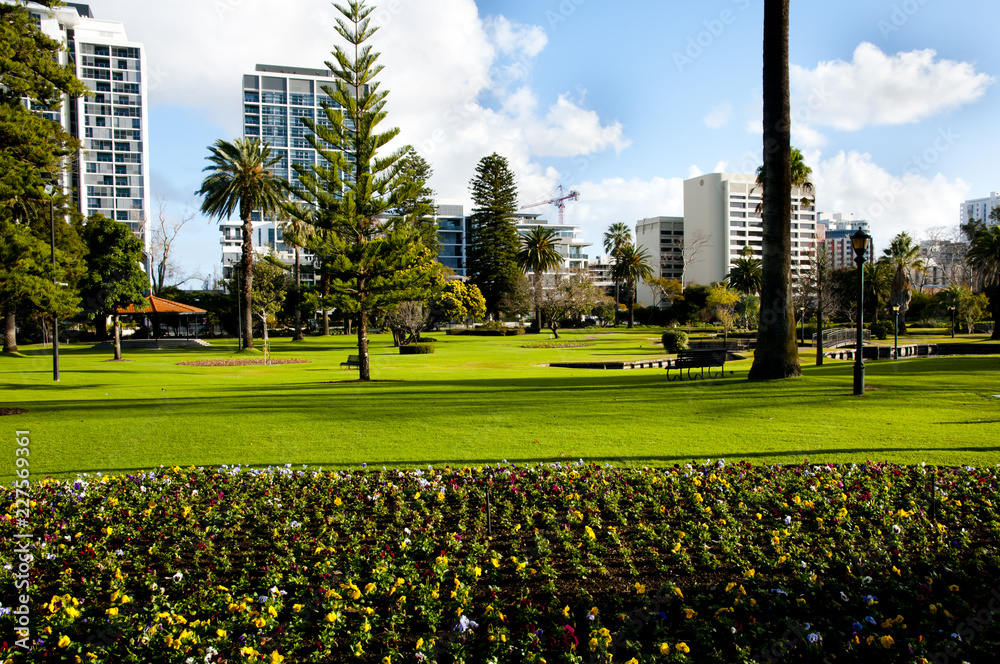 Obraz premium Queens Gardens - Perth - Australia