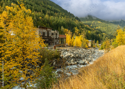 Vintage Old West Mining Town