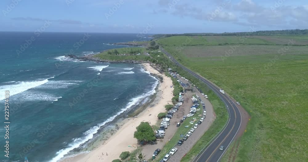 Aerial Beach Scenes from Maui Aerial Beach Scenes from Maui