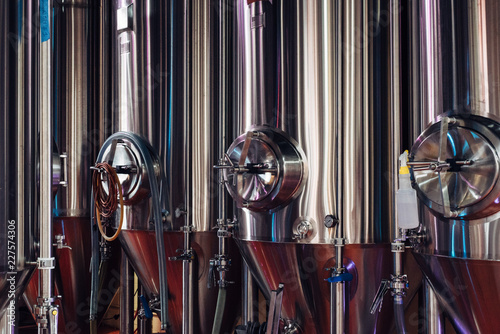 Microbrewery equipment photo