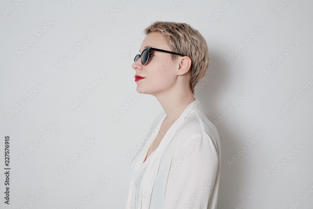 Beauty portrait of modern woman Beauty portrait of modern woman