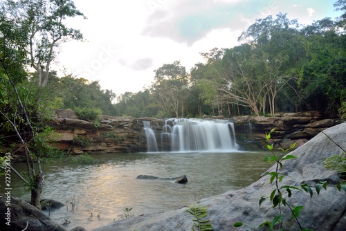 wangyai waterfall, kantharalak district, sisaket province, Thailand photo