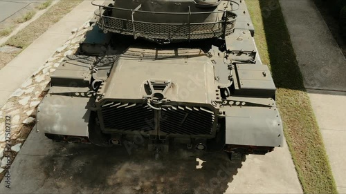 M60A3 military main battle tank from Desert Storm. photo