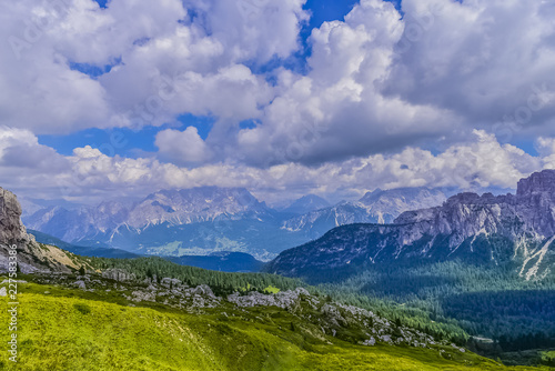 Dolomites Mountains Italy Cortina D'Ampezzo Giau Pass © lau_cojo