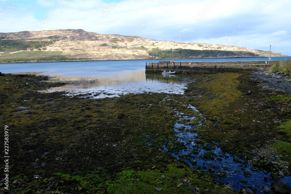 Looking out to sea from Kinloch on the Isle of Rum Looking out to sea from Kinloch on the Isle of Rum