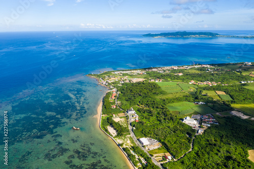 Top view of ishigaki island