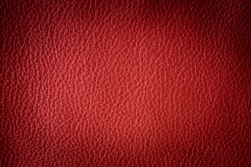 Red leather texture background