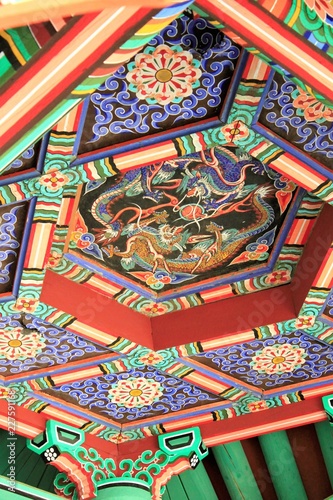 Korean shrine paint