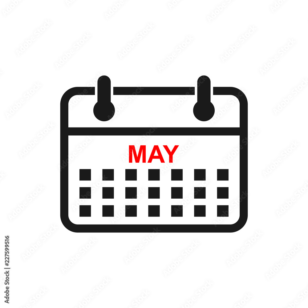 Calender vector icon. Calender symbol icon. Calendar icon Calender vector icon. Calender symbol icon. Calendar icon