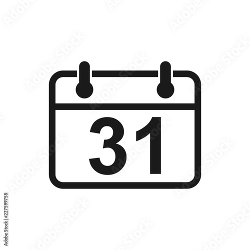 Calender vector icon. Calender symbol icon. calendar icon