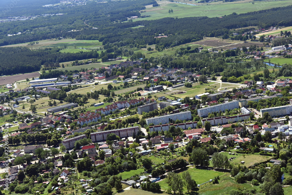 Eggesin, Kleinstadt an Randow und Uecker