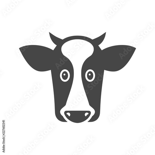 Cow icon, Cow head icon, Cow logo