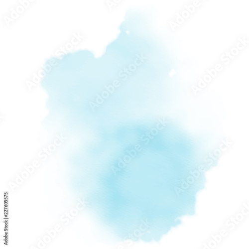 light cyan watercolor