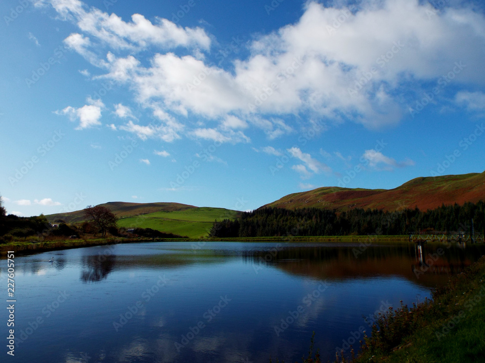 lake in mountains