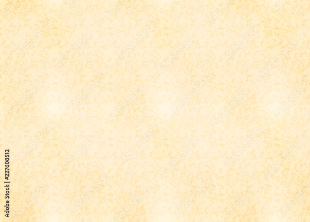 Obraz premium Horizontal a4 size yellow sheet of old paper