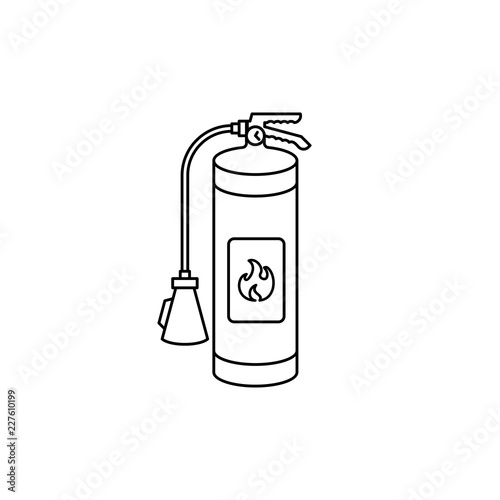Fire extinguisher icon.