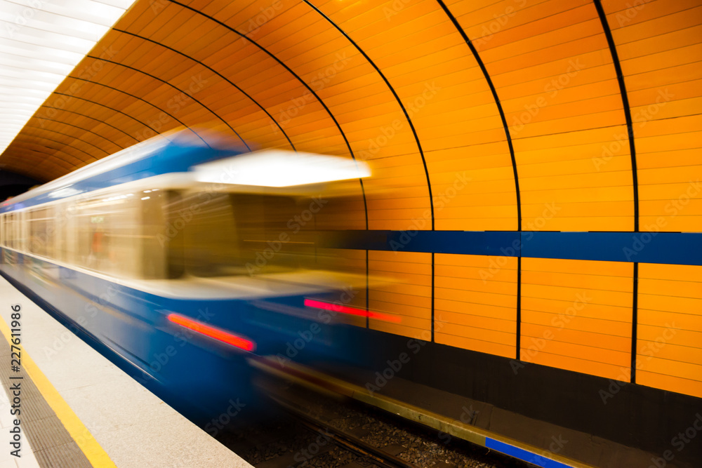 Obraz premium Underground in Munich, Germany