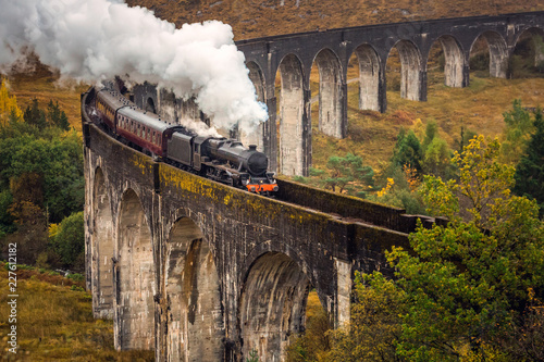 Obraz na płótnie The Glenfinnan Viaduct w salonie