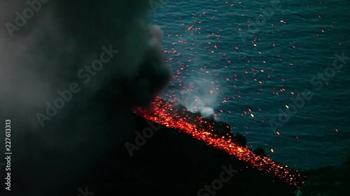 Stromboli eruption