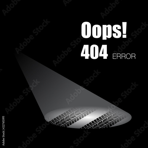 Error page background