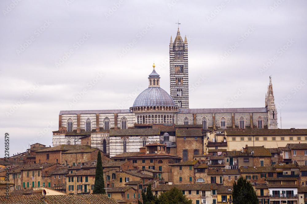 Siena, city in Tuscany, Italy. 