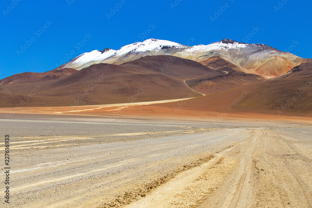 Travel to Bolivia: Salvador Dalí Desert, also known as Dalí Valley, is an extremely barren valley of southwestern Bolivia
