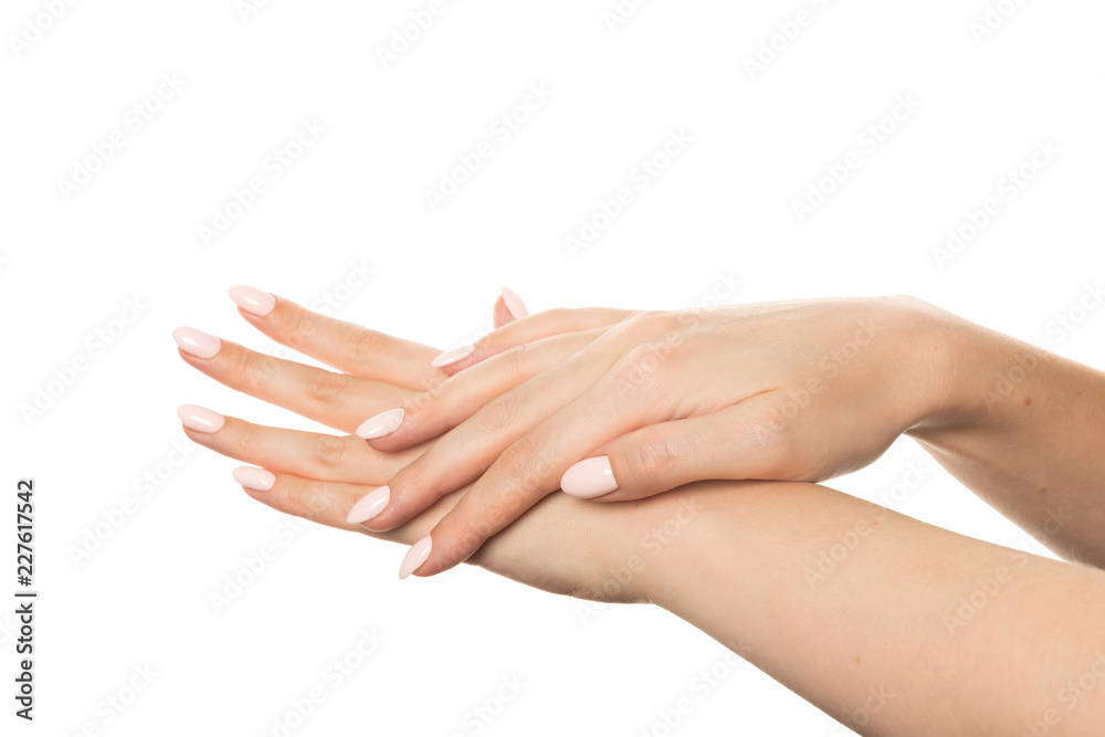 beautiful woman's hands