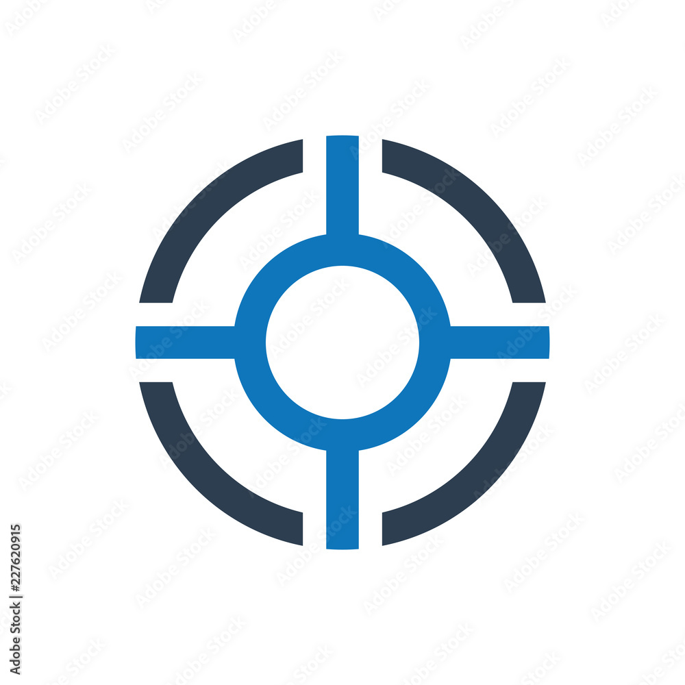 Business target icon Business target icon
