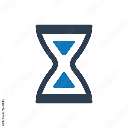 Hourglass, waiting icon