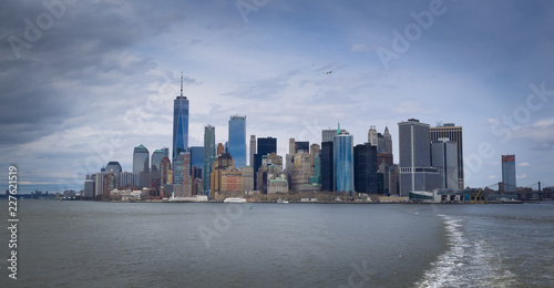 Manhattan   New York  USA skyline