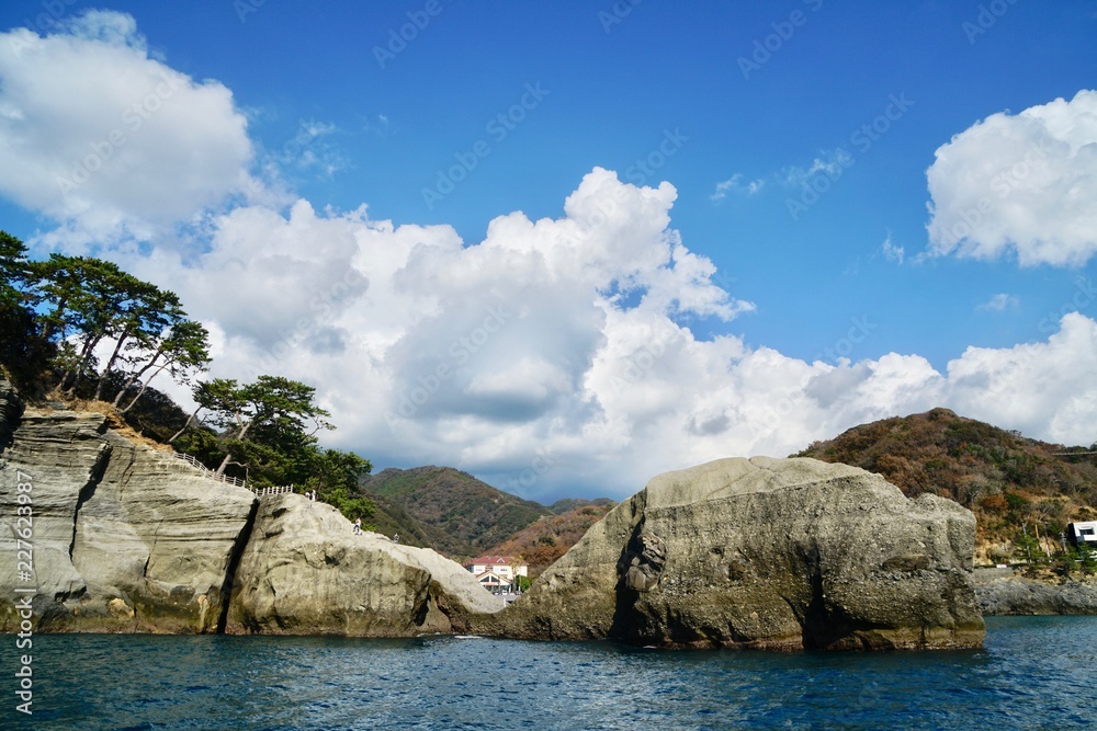 Naklejka premium 堂ヶ島