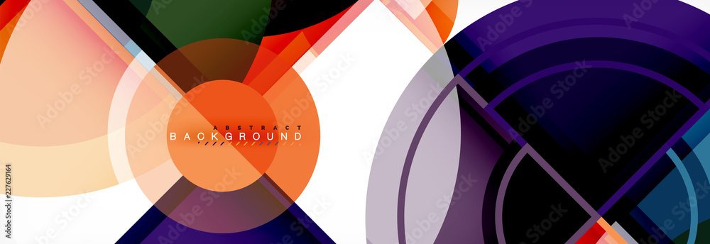 Circle abstract background Circle abstract background