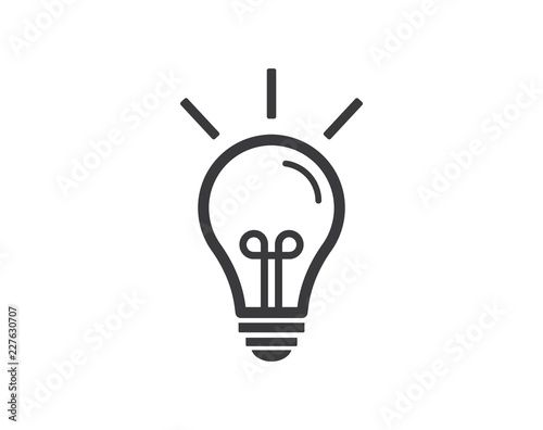 Desk furniture icon, lamp symbol, flat vector and trendy illustration sign
