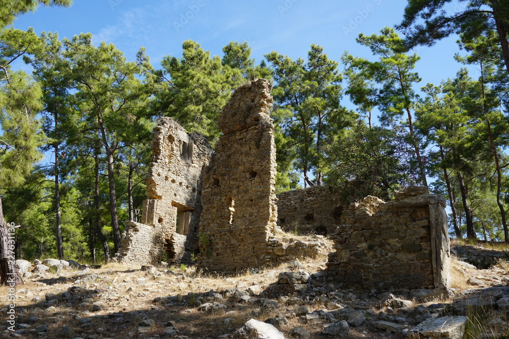 Obraz premium Seleukeia - ancient city in the mountains