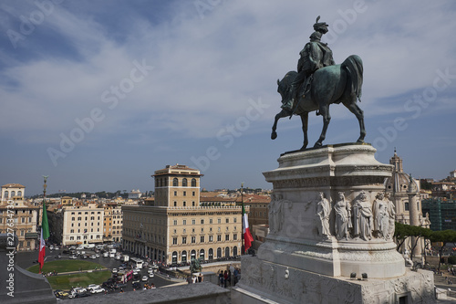 Rom Aussicht vom Altare della Patria