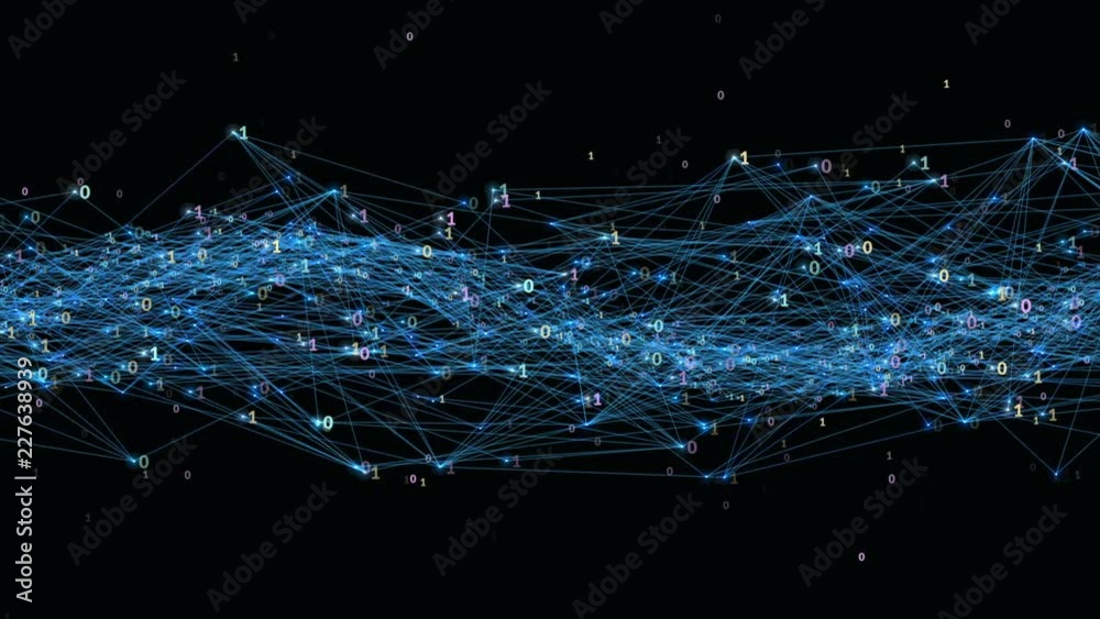 network technology flowing big data