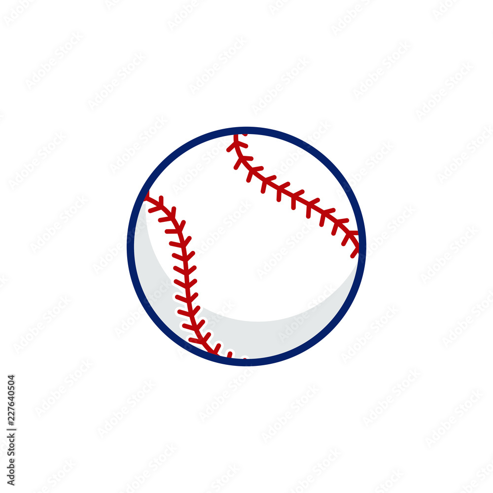 Baseball ball vector Baseball ball vector