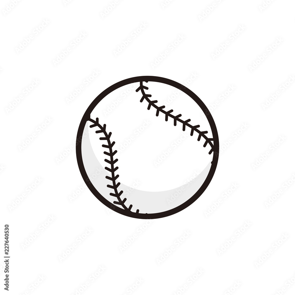 Baseball ball vector Baseball ball vector